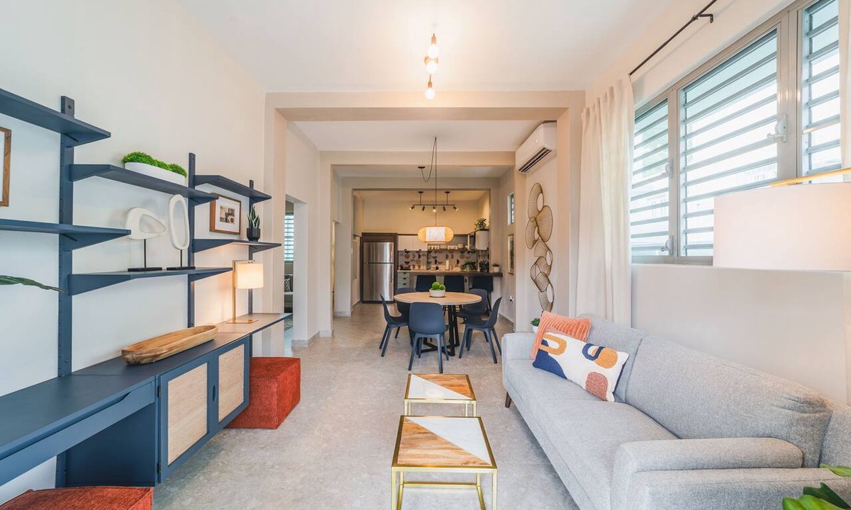 Santurce Apartment | 2 Stylish Remodeled Units - Generator - Near Placita - 6 Ensuite Bathrooms