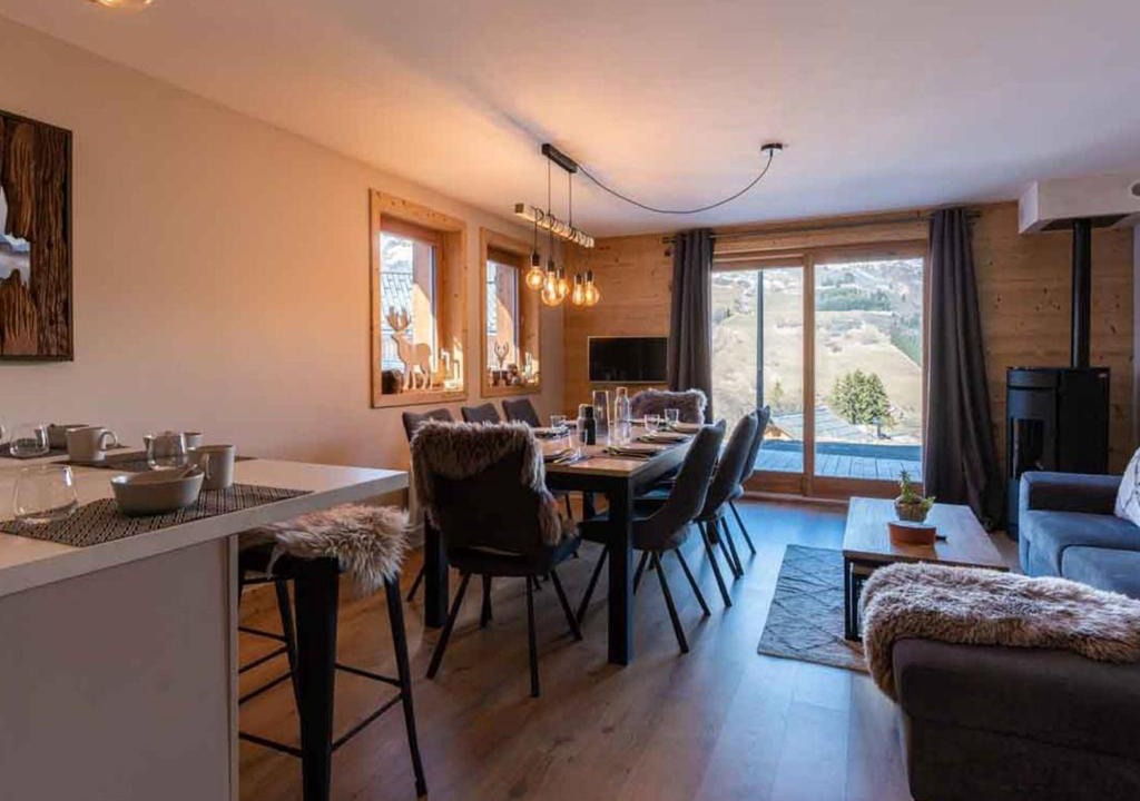 Valmorel Ski Chalet | Chalet Les Avanchers-Valmorel, 4 pièces, 6 personnes - FR-1-291-861