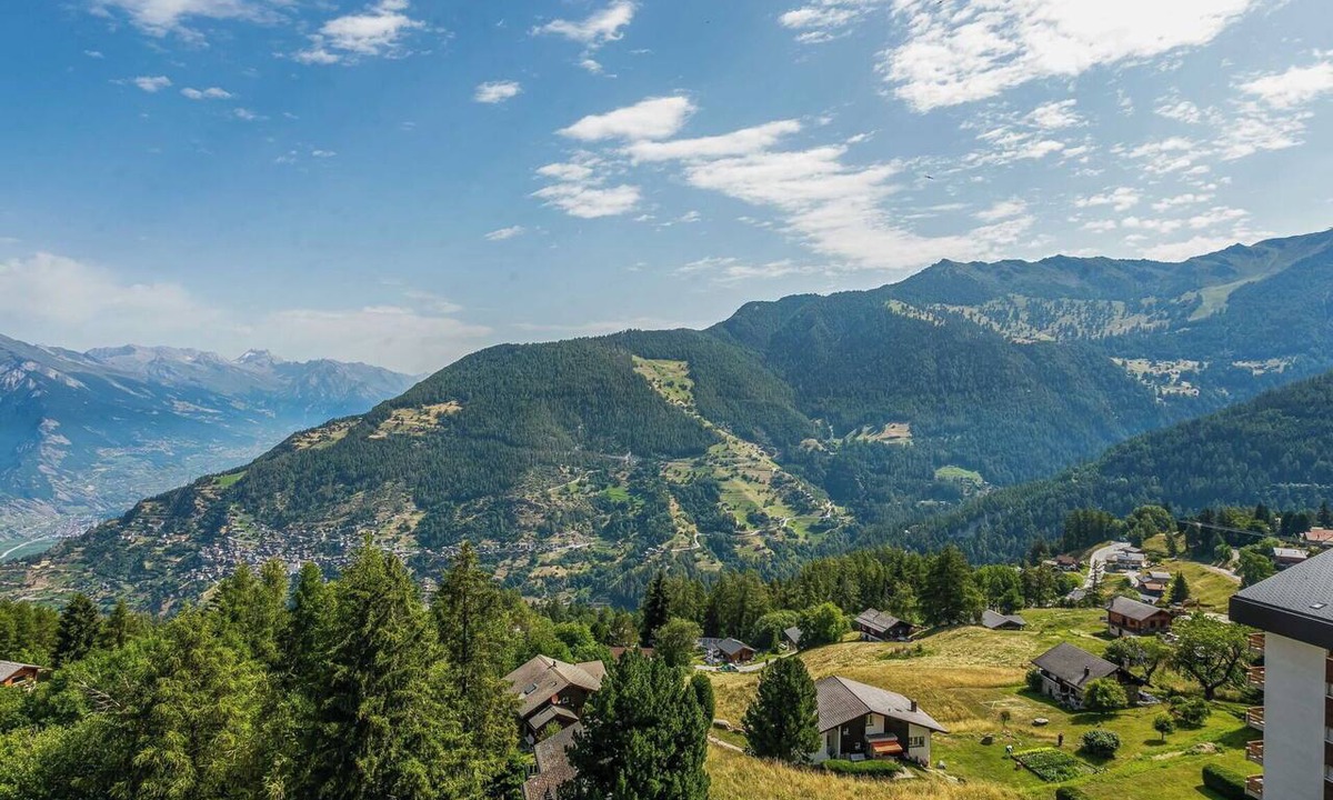 Mayens-de-Riddes Apartment | Cosy apartment for 6 people with WIFI, TV, terrace and pets allowed