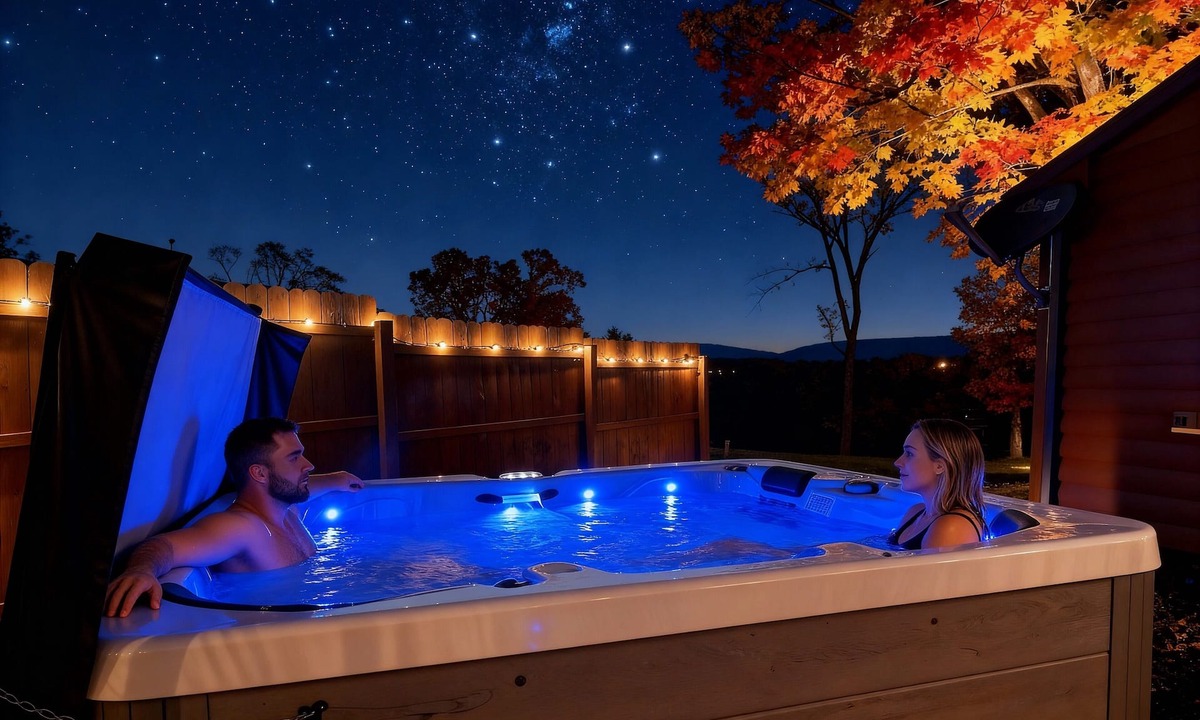 Stanley Cabin | HUGE summer SAVINGS LURAY Mountain getaway Private Log cabin 3 Hot Tub Fireplace