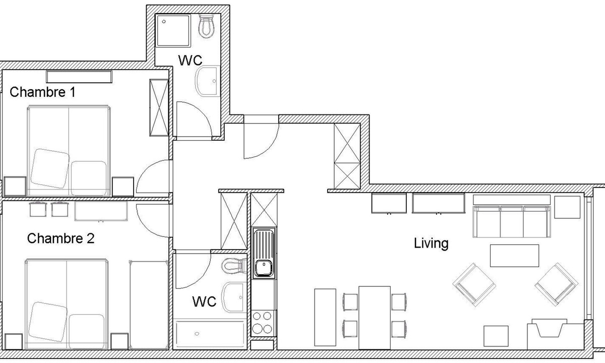Vex Apartment | Nice flat for rent in les Collons