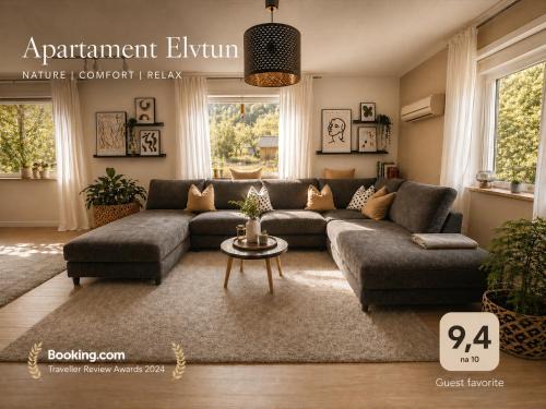Dalsbygda Apartment | Scandinavian Apartment in Fjords