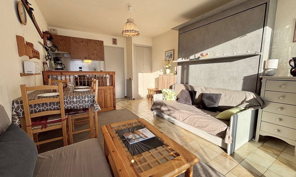 Notre-Dame-de-Bellecombe Apartment | Studio at the foot of the slopes in Notre-Dame-de-Bellecombe