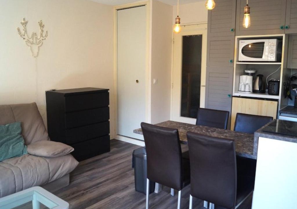 Le Super-Sauze Apartment | Studio rénové au pied des pistes avec terrasse - FR-1-165A-22