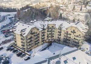 2nd floor, swimming pool, balcony, tv, ski locker, 38m², Saint Gervais