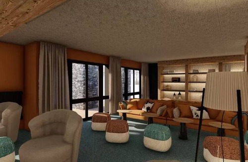 Flaine Hotel | 2 Premium Rooms 4 Adults Balcony View