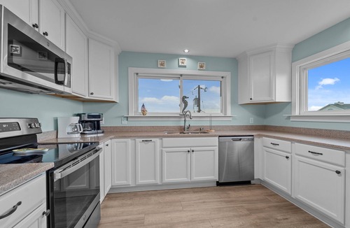 South Nags Head House | 6506- Just Beachy - Semi-Oceanfront | Hot Tub | Sleeps 12