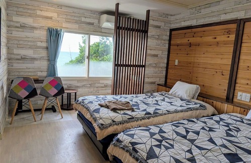 Tottori Hotel | A twin room with a view of the Sea of Japan from t/Tottori Tottori