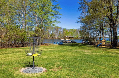 Bumpass House | Amber Sunset | Lakefront on Lake Anna | Dock, Hot Tub, Game Room | 4BR
