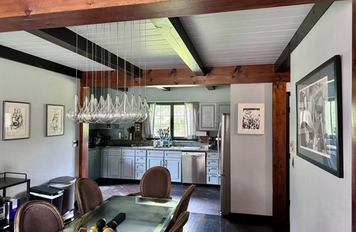 Lenox House | Architectural Lenox Retreat with Pool and Sauna, minutes to Tanglewood