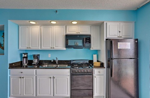 Myrtle Beach Apartment | Beachfront Myrtle Beach Condo with Resort Access!