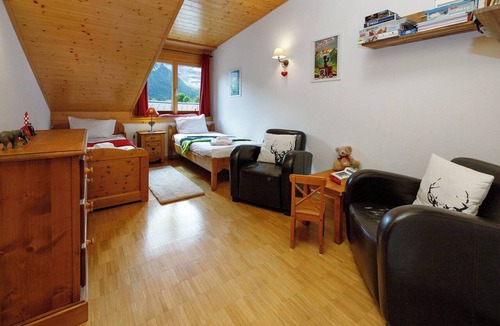 Ormont-Dessus Apartment | Beautiful apartment for 6 people with WIFI, TV, balcony and panoramic view