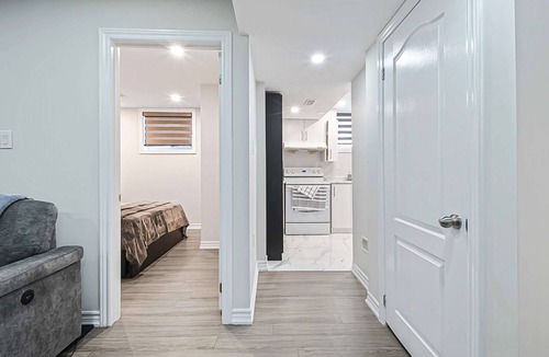 Kitchener Apartment | Bright Basement Suite w Parking near McLennan Park