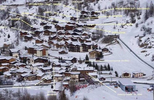 Les Brevieres Ski Chalet | Chalet, 200m from shops, sauna, terrace, balcony, tv, ski locker, 250m², Tignes