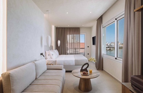 Koum Kapi Hotel | Chania Mocenigo Luxury Room I - Seaview,15m to sea
