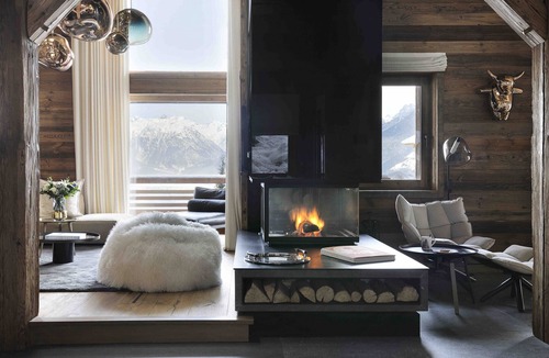Combloux Ski Chalet | COMBLOUX - Chalet de prestige vue Mont-Blanc