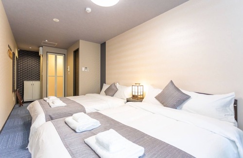 Shimogyo Hotel | Deluxe twin room/Kyoto Kyōto