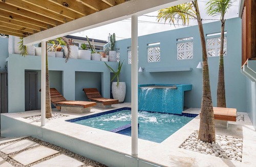 Isabel II Apartment | EcoCasa: Sustainable breezy, luxury 3Br w/plunge pool & bay view