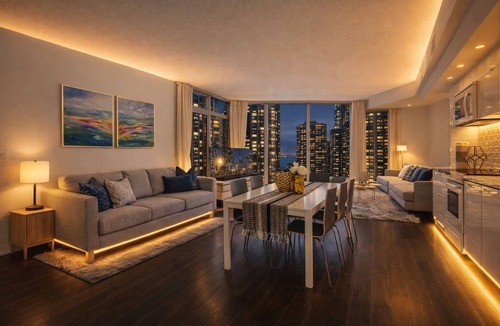 Wellington Place Hotel | Elegant 2BR Downtown Toronto Retreat Near Top Attractions