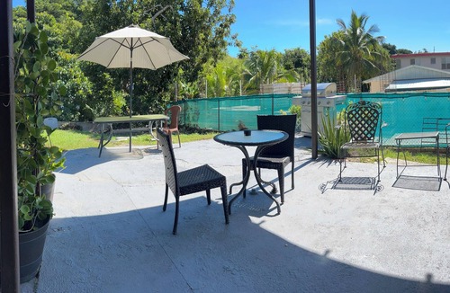Miradero Apartment | First Floor Unit with big patio. Countryside steps away from beautiful beaches.
