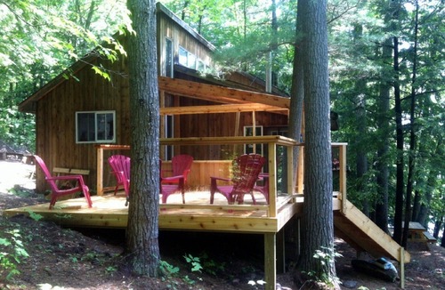 Muskoka Lakes Cottage | Gorgeous Muskoka Waterfront Cottage Tall Pines Prime Swimming 10 Acres