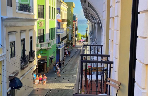 Old San Juan Apartment | Huge 3BR: Walk Everywhere King Beds 3 Balconies Historic Charm Quiet