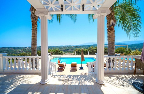 Polemarchi Villa | Iro Royal Villa – Villa with private pool in the hills of western Chania, Crete