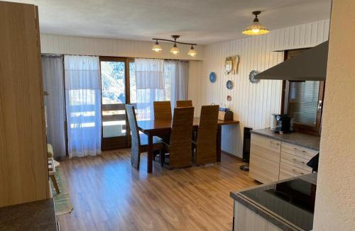 La Tzoumaz Apartment | La Foret 42 2 bedroom apartment with parking and sauna