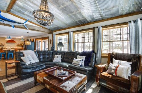 Nevis House | Lakefront Nevis Cabin Escape w/Hot Tub!