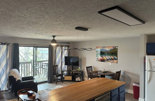 Village of Four Seasons Condo | LAKEVIEW CONDO, only 3 steps into condo! Onsite parking and access to the lake.