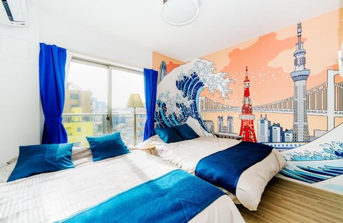Ogibashi Apartment | LEON RESORT HOTEL Max 5-10 people Skytree 4 min Asakusa Ueno 10 min Akihabara Disney Shibuya Shinjuku 20 min Kinshicho 4 min Best location 最大5-10名 スカイツリー 浅草 上野 新宿 渋谷