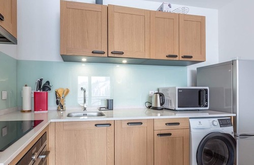 Plagne Centre Apartment | Modern apartment in Plagne Centre with balcony, 2 bedrooms and Wifi