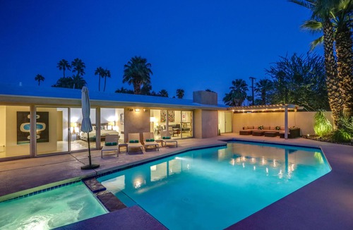 The Movie Colony House | Movie Colony Palms – Luxe Midcentury Walk-to-Town