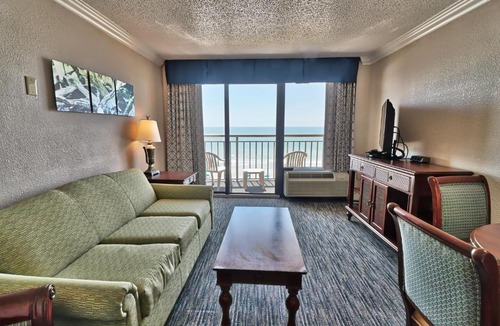 Downtown Myrtle Beach House | Oceanfront 1 Bedroom Suite Sleeps 6 Holiday Pavilion Condominium Tower 712