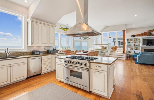 Ocean Hill House | Oceanfront 8BR Corolla retreat with pool, hot tub, and beach access.
