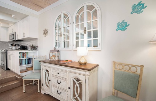 Seagrove Beach Condo | Private Beachfront on West Corner! Free Setups March-Oct! Deck access to beach!