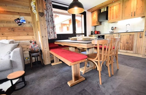 Plagne Villages Apartment | Residence Le Perce Neige - TRIPLEX 5 rooms 8/10 pers - LE PERCE NEIGE - direct WIFI on tracks