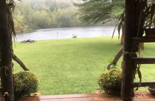 Winsted Cabin | Rustic cabin on private pond and 7 acres -Nature immersion! Hummingbirds to owls