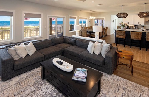 Sandbridge House | Silver Sands, Oceanfront Sandbridge 10BR- Pool · Yoga · Theater · Gym -Sleeps 30