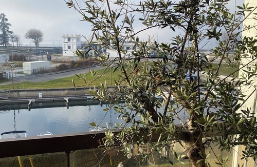 Aix-les-Bains Apartment | Superb apartment in small harbor with lake and marina views.