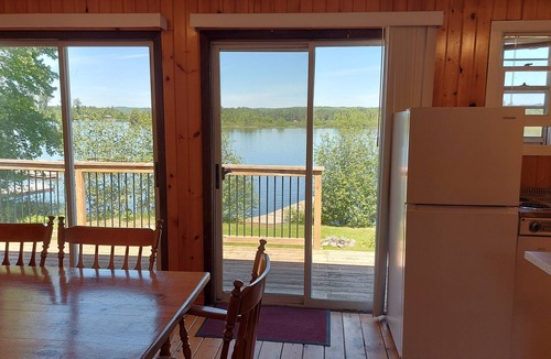 Combermere Condo | Waterfront Cottage Suite, 2 Bdrm 2 Bath, Beach, Firepit, Dock, Deck BBQ Sleeps 6
