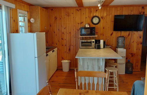 Combermere Condo | Waterfront Cottage Suite, 2 Bdrm 2 Bath, Beach, Firepit, Dock, Deck BBQ Sleeps 6