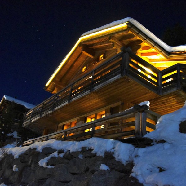 Chalet Grimentz - Splendid view (Weisshorn - 4506 m) and guaranteed calm