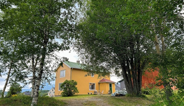1860 smallholding with fjord view near Sjøvegan
