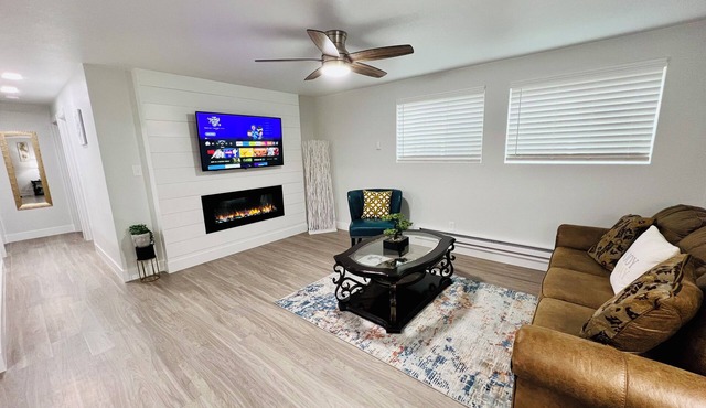 2BD Guest Suite in Basement – Spacious and Private Half of the Home