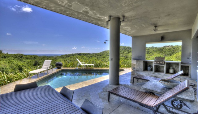 Awesome private luxury two bedroom villa with stunning ocean views
