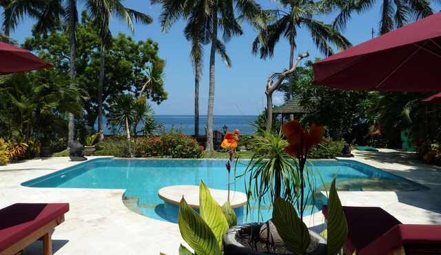 Beachfront Villa Damai in top location quiet and newly renovated!