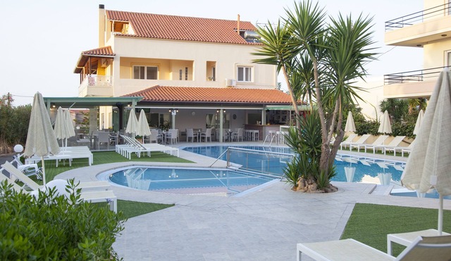 Blue Sky Hotel Studio with sea view & pool