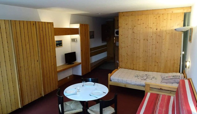 Cascade Residence - Large 3 person studio in Arc 1600, ski to the feet and close to shops