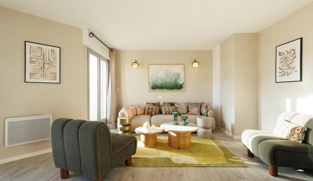Charmant 2 chambres avec terrasse à Boulogne